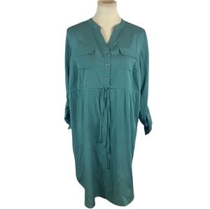 Motherhood Maternity Shirt Dress Size L